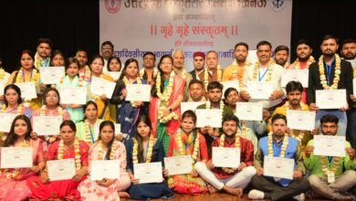 आवासीय संस्कृत शिक्षक प्रशिक्षण शिविर का हुआ समापन