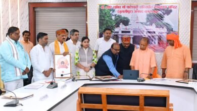 मुख्यमंत्री योगी आदित्यनाथ ने मां पाटेश्वरी शक्तिपीठ तुलसीपुर में चैत्र नवरात्रि राजकीय मेला वर्ष 2025 की तैयारियों को लेकर की बैठक, जनपद के विकास की भी चर्चा की