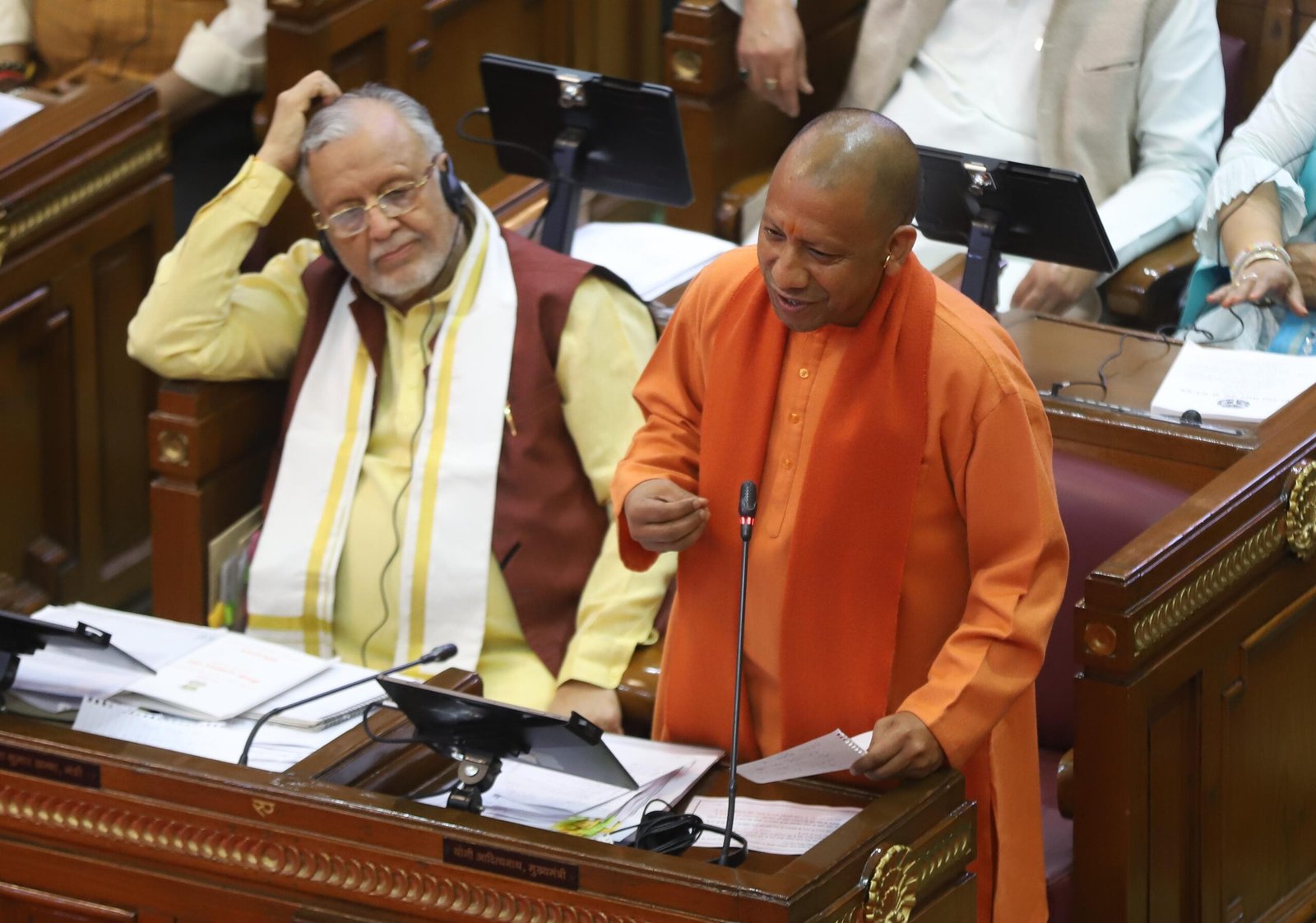 जिस श्रंग्वेरपुर पर आप कब्जा करवा रहे थे, वहां हमने भगवान राम और निषाद राज की गले मिलती प्रतिमा स्थापित कर त्रेतायुग की स्मृति को जीवंत किया