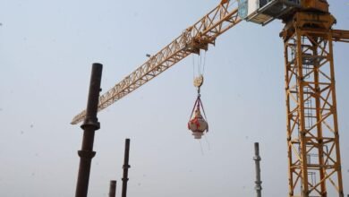 राम मंदिर के मुख्य शिखर पर कलश स्थापित, मुख्यमंत्री योगी ने जताई प्रसन्नता