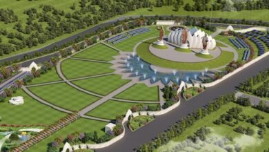 लखनऊ के बसंत कुंज योजना सेक्टर-जे में निर्माणाधीन राष्ट्र प्रेरणा स्थल पर भव्य म्यूजियम के निर्माण का एलडीए ने खाका किया तैयार