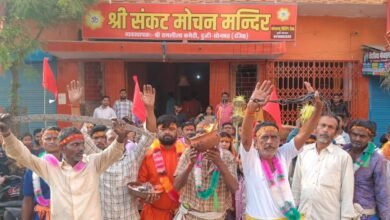 जईया जुलूस में देवी की सवारी वाली दृश्य ने लोगों के रोंगटे किये खड़े