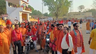 रामनवमी के ऐतिहासिक शोभायात्रा में उमड़ा आस्था का सैलाब