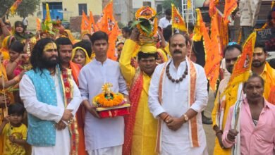 कलश यात्रा के साथ प्रारंभ हुआ रुद्रचंडी महायज्ञ