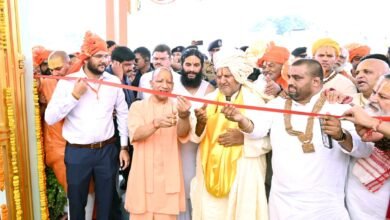 मुख्यमंत्री ने अयोध्या में श्रीहनुमत कथा मंडपम का किया लोकार्पण