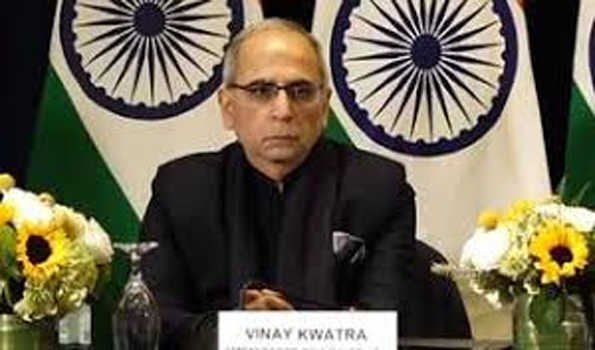 पाकिस्तान खुद आतंकवाद में लिप्त, दुनिया उसे रोके : विनय क्वात्रा