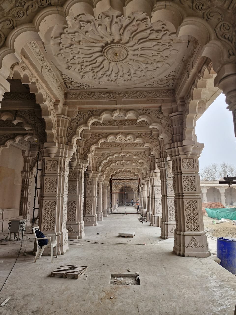 योगी सरकार में तेज हुआ श्रीराममंदिर परिसर का निर्माण