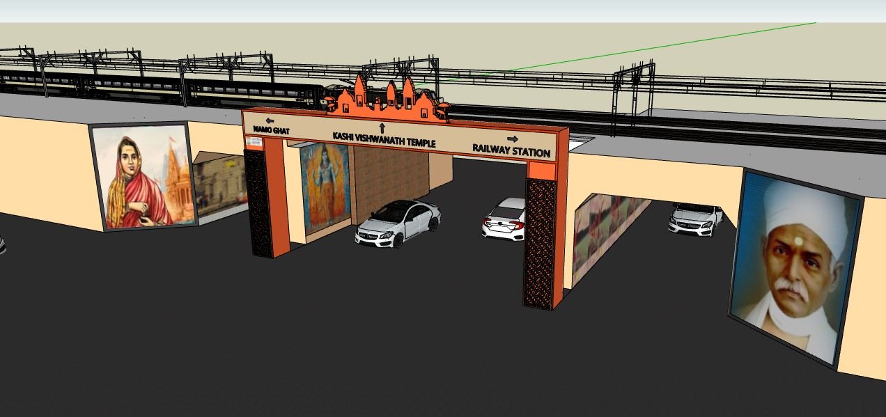 अंधरा पूल से आने-जाने वाले रास्ते में स्थित ख़ास ऐतिहासिक, सांस्कृतिक और धार्मिक स्थानों को भी उकेरा जायेगा, जो पर्यटकों के लिए बनेगा मार्गदर्शक