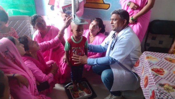 संभव अभियान:एक साथ हो रही है ग्रोथ मॉनिटरिंग, पोषण ट्रैकिंग और सुधारात्मक कार्रवाई