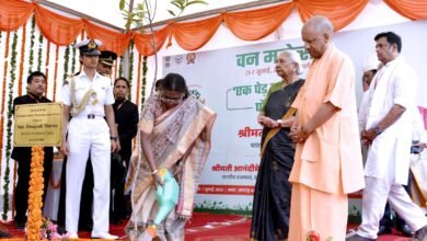 विवि में बालिका छात्रावास की स्थापना का निर्णय महिलाओं की उच्च शिक्षा में बहुत बड़ा योगदानः राष्ट्रपति