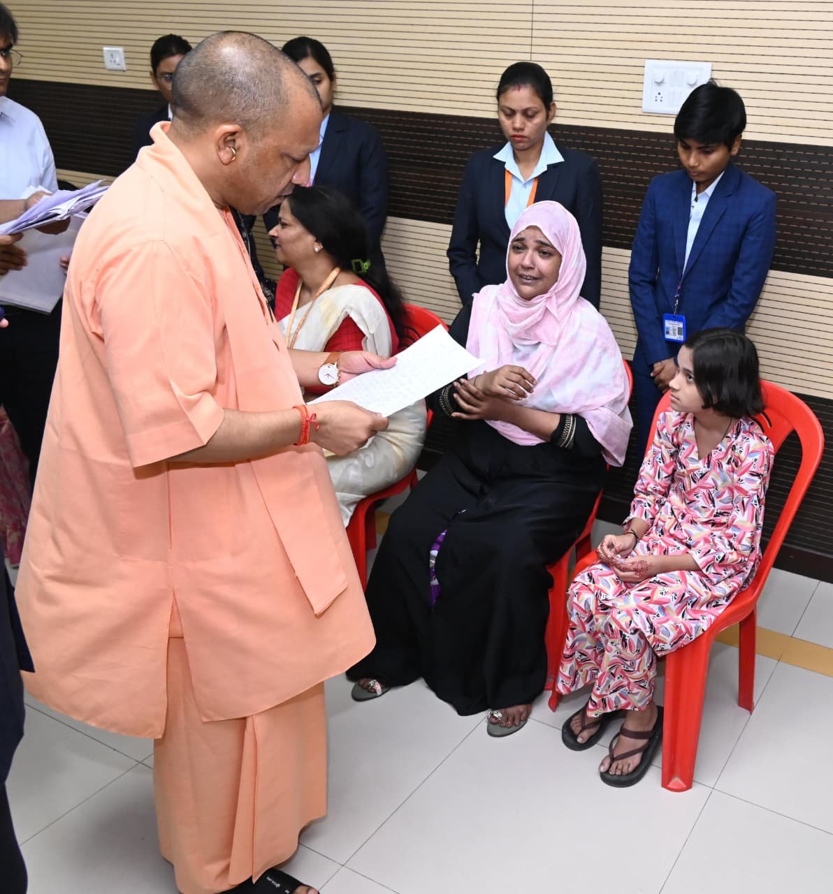 #Chief Minister Yogi Adityanath, #Janta Darshan, #Service, Safety and Respect, #Happiness on the face of every citizen,