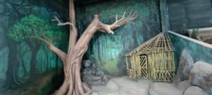 परिक्रमा मार्ग पर 10 हजार वर्ग फीट में तेजी से हो रहा संग्रहालय का निर्माण