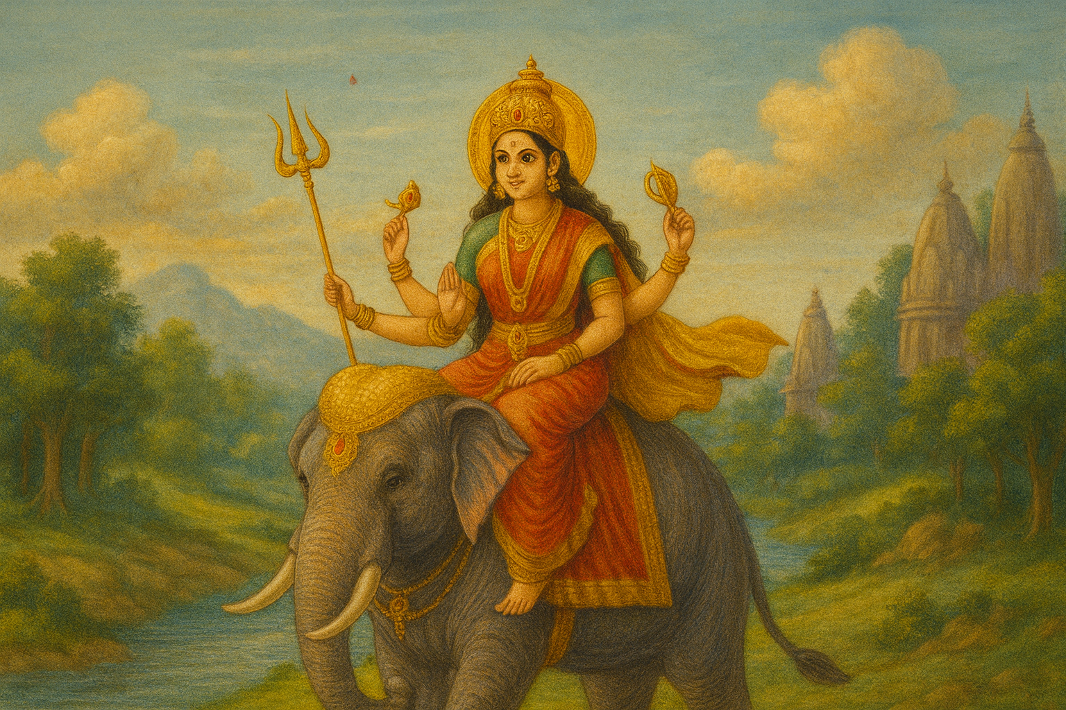 शारदीय नवरात्र 2025: वाराणसी में गूँजेगी माँ दुर्गा की आराधना, हाथी पर आगमन से समृद्धि का संदेश