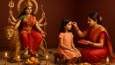महाअष्टमी व्रत और कन्या पूजन 30 सितम्बर को, नवरात्र का महापर्व श्रद्धा–भक्ति का संगम