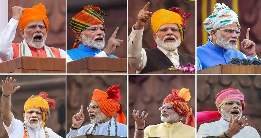 मोदी की पगड़ियां देती हैं राष्ट्रीय एकता का संदेश