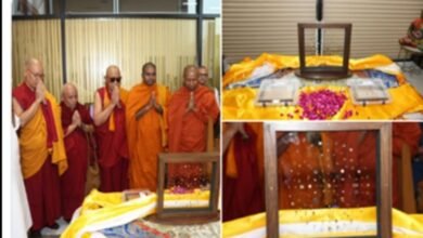 127 साल बाद पवित्र अवशेषों की हुई घर वापसी, शाक्य वंश से जुड़ा है पिपरहवा स्तूप