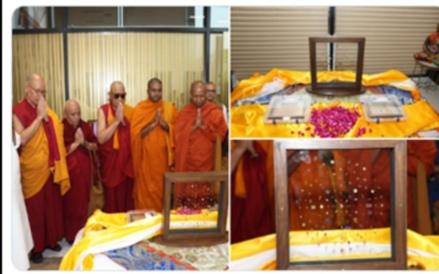 127 साल बाद पवित्र अवशेषों की हुई घर वापसी, शाक्य वंश से जुड़ा है पिपरहवा स्तूप