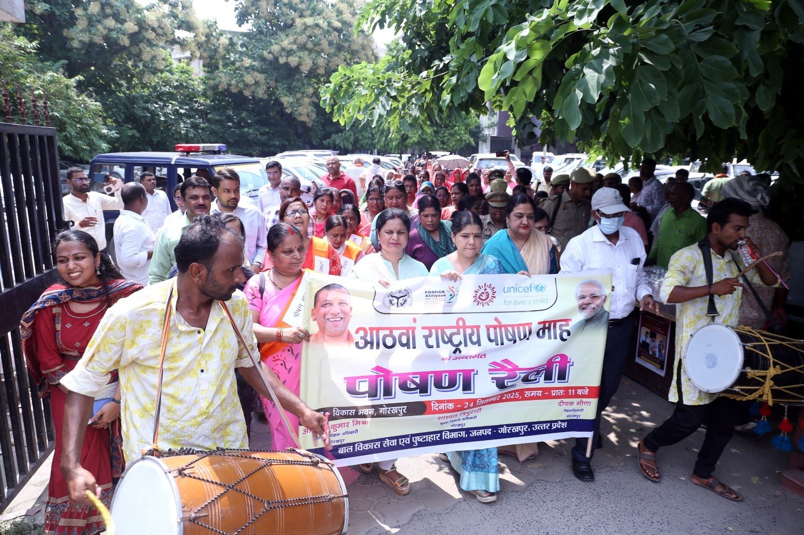 आठवें राष्ट्रीय पोषण माह में आंगनवाड़ी कार्यकत्रियों और समुदाय की सक्रिय भागीदारी