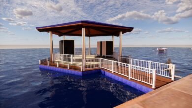 गंगा में हेक्सागोनल आकार की मल्टीपर्पज़ फ्लोटिंग जेटी होगी स्थापित 