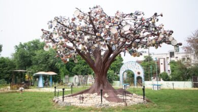 Ceramic Waste Park, Anokhi Duniya Khurja, Waste to Art Uttar Pradesh, Yogi Adityanath tourism vision, Khurja ceramic heritage, Unique World theme park India