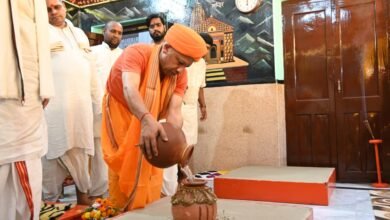 गोरक्षपीठ में शारदीय नवरात्र के विशेष अनुष्ठान का शुभारंभ