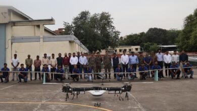 UPITS 2025, Uttar Pradesh Drone Technology, Solar Energy UAV, High Endurance Drone, Auxiron Technology, Yogi Adityanath Vision, Defense Corridor, Indian Innovation, Pseudo Satellite, HALE UAV, Surveillance Drone, ISR Missions, Solar Powered Aircraft, Indian Startup Defense Tech, Self Reliant India