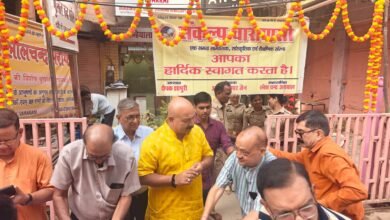 Dhanteras Varanasi 2025, Sankalp Sanstha, Sankalp Ann Kshetra, charity in Kashi, food distribution Varanasi, Annapurna blessing, humanitarian service Banaras, Hanuman bhog event, community service India, festival charity