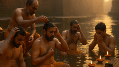 नरक चतुर्दशी, जिसे रूप चौदस भी कहा जाता है, दीपावली से एक दिन पूर्व मनाई जाती है। इस दिन दरिद्र निस्तारण और अभ्यंग स्नान का विशेष महत्व है। वाराणसी में गंगा स्नान और लखनऊ में पुराने सूपों के दहन से कुलक्ष्मी का निष्कासन किया जाता है। तिल तेल से मालिश, अपामार्ग (चिरचिटे) की पत्तियों से स्नान और दक्षिण दिशा में दीपदान करने से पाप, दरिद्रता और अकाल मृत्यु दोष दूर होता है। यह परंपरा आरोग्य, सौंदर्य और समृद्धि का प्रतीक मानी जाती है।