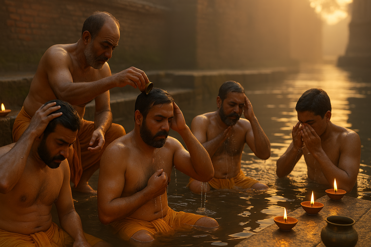 नरक चतुर्दशी, जिसे रूप चौदस भी कहा जाता है, दीपावली से एक दिन पूर्व मनाई जाती है। इस दिन दरिद्र निस्तारण और अभ्यंग स्नान का विशेष महत्व है। वाराणसी में गंगा स्नान और लखनऊ में पुराने सूपों के दहन से कुलक्ष्मी का निष्कासन किया जाता है। तिल तेल से मालिश, अपामार्ग (चिरचिटे) की पत्तियों से स्नान और दक्षिण दिशा में दीपदान करने से पाप, दरिद्रता और अकाल मृत्यु दोष दूर होता है। यह परंपरा आरोग्य, सौंदर्य और समृद्धि का प्रतीक मानी जाती है।