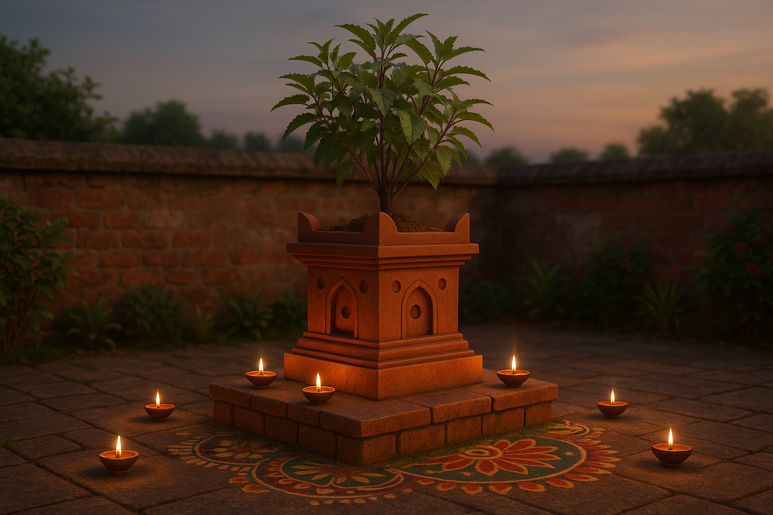 कार्तिक मास में तुलसी पूजा का विशेष महत्व है। भारतीय संस्कृति में तुलसी को विष्णुप्रिया, स्वास्थ्यदायिनी और सौभाग्य का प्रतीक माना गया है। देवउठनी एकादशी से पूर्णिमा तक तुलसी विवाह का उत्सव पूरे देश में श्रद्धा से मनाया जाता है। आयुर्वेद और आधुनिक विज्ञान दोनों ही तुलसी को प्रतिरक्षा बढ़ाने, वायु शुद्ध करने और मानसिक शांति प्रदान करने वाली अनमोल औषधि मानते हैं। प्रदूषण और संक्रमण के दौर में तुलसी घर-घर के स्वास्थ्य की प्राकृतिक सुरक्षा बन चुकी है। कार्तिक का यह संदेश स्पष्ट है कि परंपरा और विज्ञान का मेल ही संपूर्ण जीवन का आधार है।