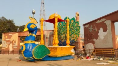 अयोध्या दीपोत्सव 2025 में इस बार राम की पैड़ी पर 32 फीट लंबा और 30 फीट ऊँचा भव्य पुष्पक विमान आकर्षण का केंद्र बनेगा। यह विमान भगवान श्रीराम के लंका विजय के बाद अयोध्या आगमन की कथा को साकार करेगा। योगी सरकार के निर्देशन में अयोध्या को विश्व की सांस्कृतिक राजधानी बनाने की दिशा में यह आयोजन ऐतिहासिक साबित होगा। लेज़र शो, दीपमालिका और पुष्पवर्षा से अयोध्या फिर जगमगाएगी।