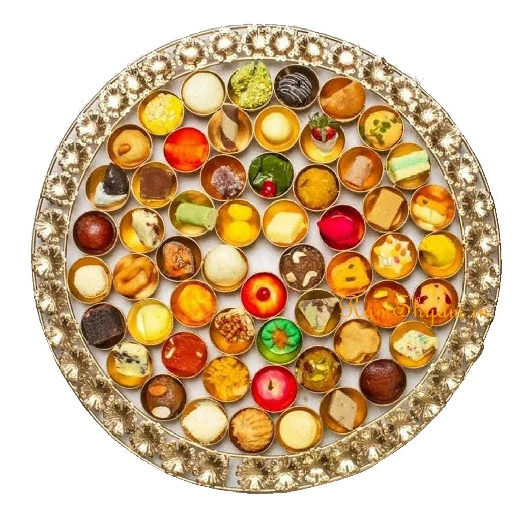 गोवर्धन पूजा पर भगवान कृष्ण को अर्पित छप्पन भोग में 56 व्यंजन शामिल हैं। जानिए इन स्वादों का वैज्ञानिक, धार्मिक और सांस्कृतिक महत्व।