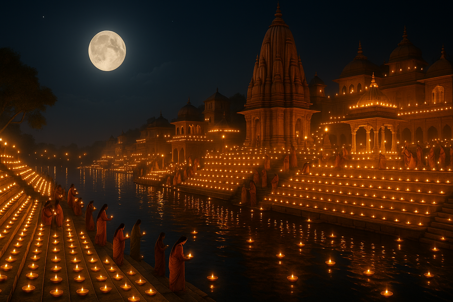 कार्तिक पूर्णिमा 2025, बुधवार 5 नवम्बर को मनाई जाएगी। यह दिन शिव और विष्णु दोनों की आराधना के लिए अत्यंत शुभ माना गया है। पौराणिक मान्यता है कि इसी दिन भगवान शंकर ने त्रिपुरासुर का संहार किया और देवताओं ने दीप जलाकर विजय का उत्सव मनाया। इसीलिए वाराणसी सहित देशभर में इसे ‘देव दीपावली’ के रूप में मनाया जाता है। गंगा स्नान, दीपदान और दान-पुण्य का विशेष फल इस दिन प्राप्त होता है। यह दिन भक्ति, साधना और आत्मशुद्धि का प्रतीक है।