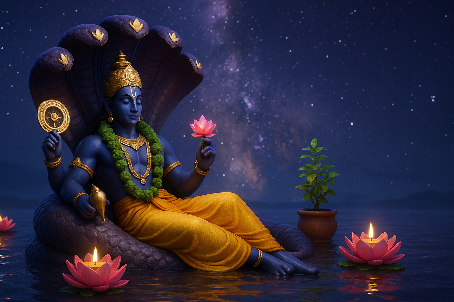 हिन्दू पंचांग का नौवां महीना मार्गशीर्ष या अगहनी मास भगवान विष्णु को समर्पित है। इस मास में हरिनाम जप, गीता पाठ, तुलसी पूजन और पंचामृत से विष्णु अभिषेक का विशेष महत्व बताया गया है। स्कन्दपुराण और भागवत के अनुसार इस काल में स्नान, दान और भक्ति से जन्म-जन्मांतर के पाप मिटते हैं। अन्नकूट और मोक्षदा एकादशी इस महीने के प्रमुख पर्व हैं। सूर्य की मृदु किरणों और फसल की सुगंध के बीच यह मास शांति, समृद्धि और आत्मशुद्धि का संदेश देता है।