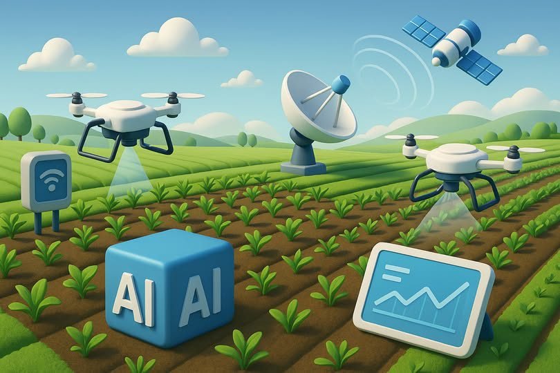नीति आयोग की ताज़ा रिपोर्ट के अनुसार भारत को 2047 तक विकसित राष्ट्र बनाने के लिए कृषि क्षेत्र में तकनीक, डेटा और नवाचार का तेज़ी से विस्तार ज़रूरी है। ‘डिजिटल एग्रीकल्चर मिशन 2.0’ के तहत एआई, ड्रोन, सैटेलाइट, आईओटी और बायोटेक जैसी फ्रंटियर टेक्नोलॉजी को खेती में अपनाकर उपज बढ़ाने, लागत घटाने और किसानों की आय बढ़ाने की योजना है। रिपोर्ट बताती है कि कृषि की अगली क्रांति “बुद्धिमत्ता क्रांति” होगी, जहाँ किसान तकनीक के उपयोगकर्ता ही नहीं, बल्कि सह-निर्माता बनकर खेती को अधिक टिकाऊ, स्मार्ट और लाभकारी बनाएंगे।