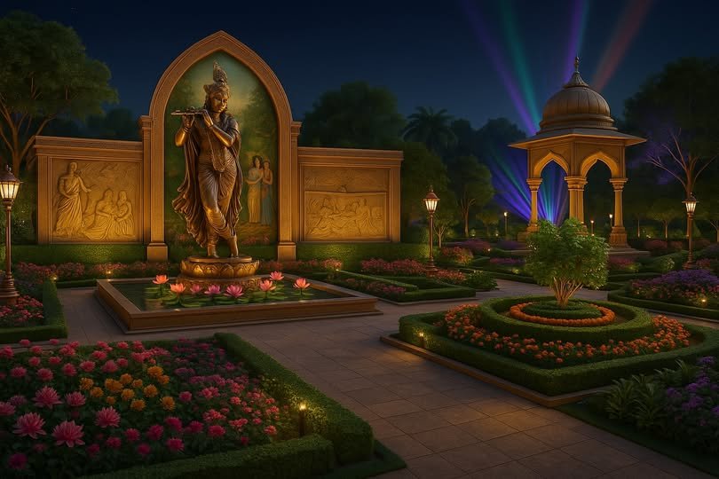 योगी सरकार आगरा को केवल ऐतिहासिक स्मारकों का शहर न रखकर, सांस्कृतिक और धार्मिक पर्यटन का प्रमुख केंद्र बनाने की दिशा में तेजी से कदम बढ़ा रही है। ताजनगरी फेस टू के जोनल पार्क में 19 एकड़ में विकसित हो रही ‘गीता गोविंद वाटिका’ पर्यटकों के रात्रि प्रवास को बढ़ाने में अहम भूमिका निभाएगी। यहाँ कृष्ण लीलाओं का मुक्ताकाशीय मंच, तुलसी की 100 प्रजातियों वाला वन, गीता उपदेशों के शिलालेख और भव्य लेजर शो आगंतुकों को आध्यात्मिक और सांस्कृतिक अनुभव प्रदान करेंगे। यह पहल आगरा के पर्यटन, स्थानीय अर्थव्यवस्था और रोजगार को नई ऊर्जा देगी।