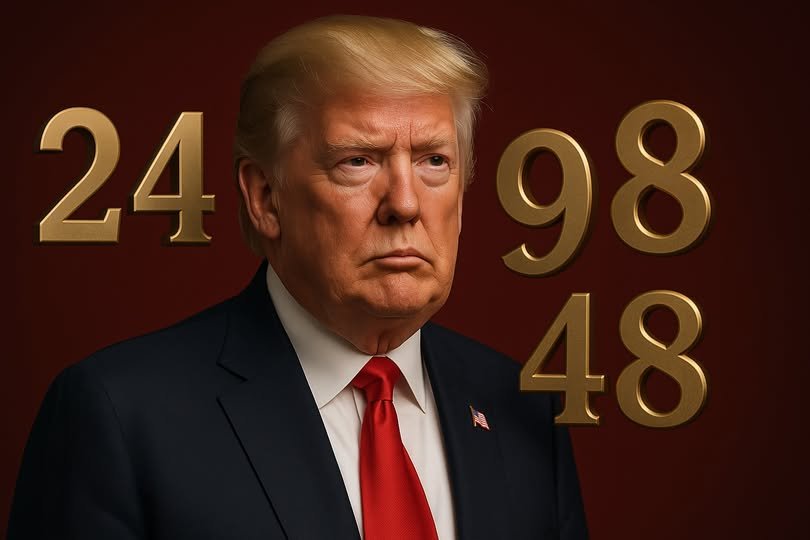 अंक ज्योतिषी नाथूराम गुप्ता के अनुसार अमेरिका के पूर्व राष्ट्रपति डोनाल्ड ट्रम्प के नाम में 4 (राहु) और 8 (शनि) का संयोजन गंभीर चुनौतियों का संकेत देता है। कुल योग 48 और मूलांक 12 उन्हें बार-बार विवादों और धोखे की स्थिति में डाल सकता है। गुप्ता ने चेतावनी दी है कि अप्रैल 2026 तक ट्रम्प को अत्यधिक सावधानी से कदम बढ़ाने होंगे। उन्होंने वर्ष 2025 को मंगल अंक के कारण युद्ध जैसे हालात वाला वर्ष बताया है। हाल ही में बिहार चुनाव की उनकी भविष्यवाणी सच होने से उनकी इस भविष्यवाणी पर भी लोगों का विश्वास बढ़ गया है।