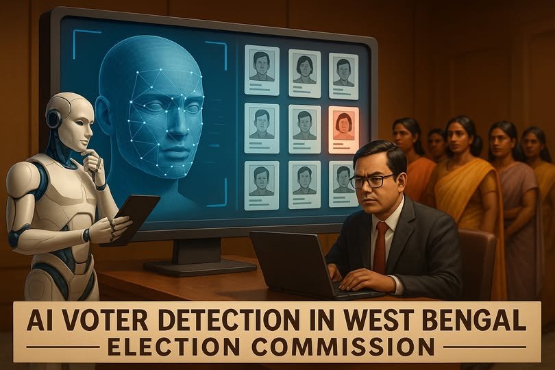 पश्चिम बंगाल में मतदाता सूची की शुद्धता सुनिश्चित करने के लिए केंद्रीय चुनाव आयोग एआई-आधारित फेस रिकग्निशन सॉफ्टवेयर का उपयोग कर रहा है। विशेष गहन पुनरीक्षण (एसआईआर) प्रक्रिया के दौरान यह तकनीक उन फर्जी मतदाताओं की पहचान में मदद करेगी जिनके प्रमाणपत्रों में एक ही तस्वीर का बार-बार उपयोग हुआ है। अधिकारी बताते हैं कि एन्यूमरेशन फॉर्म के वितरण और डिजिटाइजेशन का कार्य 25-26 नवंबर तक पूरा हो जाएगा, जिसके बाद ड्राफ्ट रोल प्रकाशित होगा। विपक्ष ने प्रवासी मजदूरों के नामांकन में गड़बड़ी के आरोप लगाए हैं, जबकि आयोग का मानना है कि एआई पारदर्शिता बढ़ाने में प्रभावी साबित होगा।