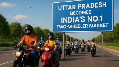 उत्तर प्रदेश में आर्थिक गतिविधियों के विस्तार, ग्रामीण आय में वृद्धि और बेहतर सड़क कनेक्टिविटी ने टू-व्हीलर बाजार को नई दिशा दी है। वर्ष 2024-25 में प्रदेश में लगभग 46 लाख नए टू-व्हीलरों का पंजीकरण हुआ, जो देश के कुल बाजार का लगभग 15% है। मध्यम वर्ग, ग्रामीण परिवारों, युवाओं और स्टार्टअप सेक्टर की मजबूत बढ़त ने बिक्री को गति दी है। इलेक्ट्रिक टू-व्हीलरों की मांग भी तेजी से बढ़ रही है। निवेशक-हितैषी नीतियों और औद्योगिक वातावरण के कारण आने वाले वर्षों में यूपी का टू-व्हीलर बाजार और तेजी से विस्तार की ओर अग्रसर है।