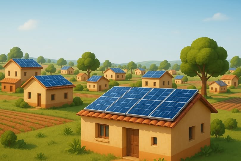 उत्तर प्रदेश में सौर ऊर्जा क्रांति ने ग्रामीण और शहरी दोनों क्षेत्रों की ऊर्जा व्यवस्था बदल दी है। योगी सरकार की सौर रूफटॉप योजना के तहत अब तक 13.46 लाख आवेदन और 2.81 लाख से अधिक संयंत्र लगाए जा चुके हैं। प्रदेश 976 मेगावॉट सोलर क्षमता के साथ देश में तीसरे स्थान पर है। इससे 2.85 लाख उपभोक्ताओं को भारी बिजली बचत मिली है और 54,000 युवाओं को सीधा रोजगार मिला है। रोजाना 40 लाख यूनिट से अधिक बिजली उत्पादन के साथ यह योजना पर्यावरण संरक्षण, आर्थिक स्थिरता और रोजगार सृजन का मजबूत मॉडल बनकर उभरी है।