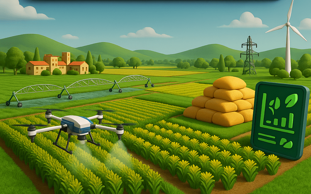 उत्तर प्रदेश में योगी सरकार ने कृषि को ज्ञान, तकनीक और नवाचार से जोड़कर खेती को सुरक्षित, किफायती और लाभकारी बनाया है। ड्रोन स्प्रे, डिजिटल सर्वे, ई-नाम, सिंचाई परियोजनाओं और एफपीओ सशक्तीकरण ने किसानों की आय बढ़ाई है। विश्व बैंक अध्यक्ष अजय बंगा ने यूपी के कृषि मॉडल को वैश्विक स्तर पर उत्कृष्ट बताया है।