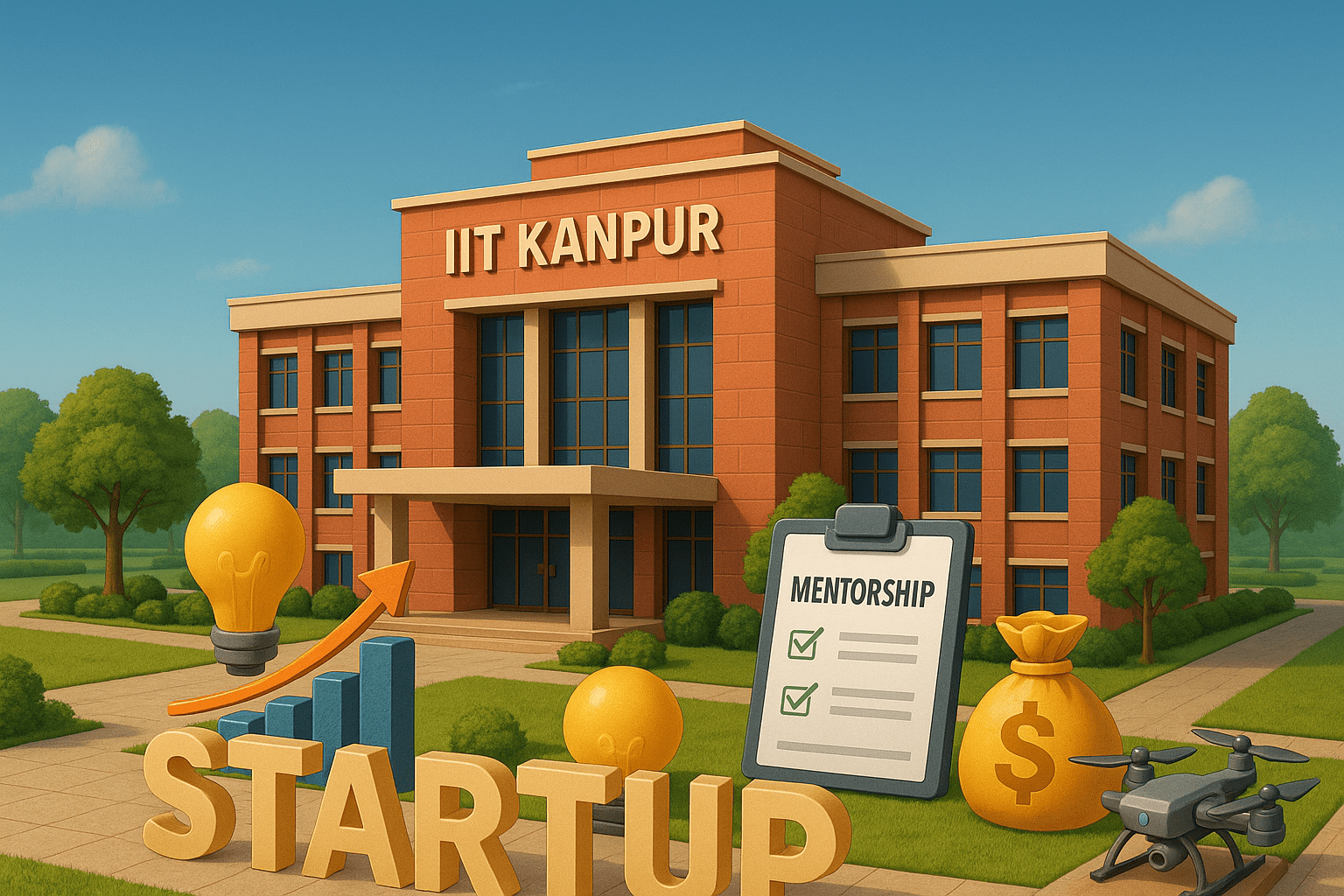 मुख्यमंत्री योगी आदित्यनाथ के नेतृत्व में उत्तर प्रदेश स्टार्टअप की नई पहचान बना रहा है। आईआईटी कानपुर का स्टार्टअप इनक्यूबेशन एंड इनोवेशन सेंटर 521 से अधिक स्टार्टअप को मेंटरशिप, फंडिंग और तकनीकी सहयोग देकर प्रदेश को नवाचार और रोजगार का बड़ा केंद्र बना रहा है।