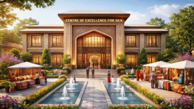 मुख्यमंत्री योगी आदित्यनाथ के सॉइल टू सिल्क विजन को साकार करने के लिए यूपी रेशम निदेशालय में सेंटर ऑफ एक्सीलेंस का निर्माण अंतिम चरण में है। यह केंद्र रेशम उत्पादन की पूरी प्रक्रिया को प्रदर्शित करेगा। इससे किसानों और कारीगरों को प्रशिक्षण, रोजगार और प्रदेश के सिल्क उत्पादों को वैश्विक बाजार मिलेगा।