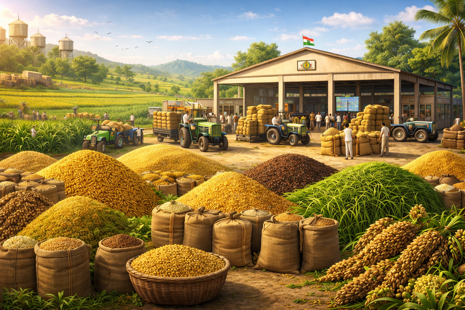 उत्तर प्रदेश में खरीफ विपणन वर्ष 2025-26 के दौरान MSP पर फसलों की खरीद में उल्लेखनीय बढ़ोतरी दर्ज की गई है। धान, बाजरा और ज्वार की सरकारी खरीद में किसानों की भागीदारी बढ़ी है। ऑनलाइन केंद्र, त्वरित भुगतान और पारदर्शी प्रक्रिया से योगी सरकार की नीतियों पर किसानों का भरोसा और मजबूत हुआ है।