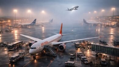 उत्तर भारत में घने कोहरे और बेहद कम दृश्यता के कारण हवाई यातायात बुरी तरह प्रभावित हो रहा है। दिल्ली, चंडीगढ़, पटना और पूर्वी भारत के कई हवाई अड्डों पर उड़ानों में देरी, मार्ग परिवर्तन और रद्दीकरण की स्थिति बनी हुई है। एयर इंडिया समेत कई एयरलाइनों ने यात्रियों के लिए एडवाइजरी जारी कर यात्रा से पहले फ्लाइट स्टेटस जांचने की सलाह दी है। मौसम विभाग ने अगले कुछ दिनों तक कोहरे के बने रहने की चेतावनी दी है। ऐसे में यात्रियों से अतिरिक्त सतर्कता और धैर्य बनाए रखने की अपील की गई है।