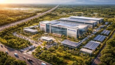 उत्तर प्रदेश में सेमीकंडक्टर इकोसिस्टम को मजबूत करने की दिशा में बड़ा कदम उठाया गया है। यमुना एक्सप्रेस-वे औद्योगिक क्षेत्र में एचसीएल और फॉक्सकॉन की संयुक्त ओसैट यूनिट से 3500 से अधिक प्रत्यक्ष और हजारों अप्रत्यक्ष रोजगार सृजित होने की संभावना है। यह परियोजना स्किल डेवलपमेंट, एमएसएमई विस्तार और हाई-टेक उद्योगों को बढ़ावा देकर प्रदेश की अर्थव्यवस्था को नई मजबूती देगी।