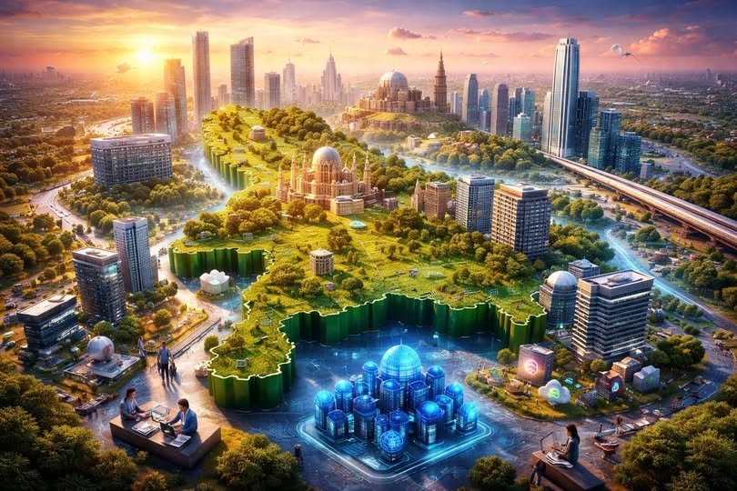 उत्तर प्रदेश तेजी से देश के प्रमुख आईटी और डिजिटल हब के रूप में उभर रहा है। मुख्यमंत्री योगी आदित्यनाथ के नेतृत्व में लागू नीतियों से प्रदेश में आईटी कंपनियों का विस्तार हुआ है। Software Technology Parks of India के अंतर्गत करीब 400 आईटी इकाइयां पंजीकृत हैं, जो सॉफ्टवेयर, एआई और क्लाउड सेवाओं में कार्यरत हैं। नोएडा, ग्रेटर नोएडा, कानपुर और वाराणसी डिजिटल विकास के नए केंद्र बन रहे हैं।