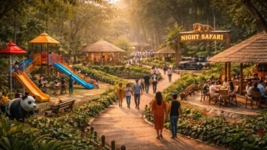 लखनऊ के कुकरैल वन क्षेत्र में योगी आदित्यनाथ के विजन के तहत ईको टूरिज्म को नई दिशा दी जा रही है। नाइट सफारी के साथ यूपी ईको टूरिज्म बोर्ड चिल्ड्रेन पार्क, प्ले स्टेशन, बांस की हट, नेचर वॉक ट्रेल, ओपन जिम, कैफेटेरिया, पार्किंग और शौचालय विकसित कर रहा है। दो करोड़ की लागत से तैयार हो रहीं ये सुविधाएं पर्यटन, रोजगार और राजस्व को बढ़ावा देंगी।