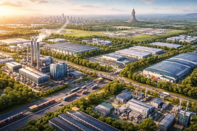 मुख्यमंत्री योगी आदित्यनाथ के नेतृत्व में उत्तर प्रदेश ने औद्योगिक विकास में नई पहचान बनाई है। प्रदेश के 286 औद्योगिक पार्कों की अधिकांश भूमि उद्योगों द्वारा उपयोग में लाई जा चुकी है, जिससे निवेश प्रस्ताव जमीन पर उतरते दिख रहे हैं। बेहतर कानून-व्यवस्था, मजबूत इंफ्रास्ट्रक्चर, एक्सप्रेस-वे, एयरपोर्ट और प्लग एंड प्ले मॉडल ने निवेशकों का भरोसा बढ़ाया है। ओडीओपी, डिफेंस कॉरिडोर और मेडिकल-फार्मा पार्क जैसी योजनाओं से संतुलित औद्योगिक विस्तार और बड़े पैमाने पर रोजगार सृजन हुआ है।