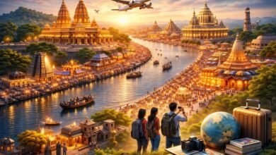 लखनऊ। मुख्यमंत्री योगी आदित्यनाथ के दूरदर्शी नेतृत्व में उत्तर प्रदेश पर्यटन ने वर्ष 2025 में ऐतिहासिक उपलब्धि दर्ज की है। धार्मिक, सांस्कृतिक और ऐतिहासिक स्थलों के कायाकल्प से प्रदेश घरेलू पर्यटन में देश में प्रथम और विदेशी पर्यटन में चौथे स्थान पर पहुंचा। महाकुंभ-2025, अयोध्या दीपोत्सव, काशी-मथुरा उत्सवों और 37 हजार करोड़ से अधिक के निवेश प्रस्तावों ने यूपी को वैश्विक पर्यटन मानचित्र पर मजबूती से स्थापित किया है।